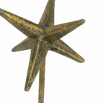 Artekko Trophy Χρυσό Μεταλλικό Επιτραπέζιο Διακοσμητικό σε Μαύρη Βάση (7x7x28.5)cm