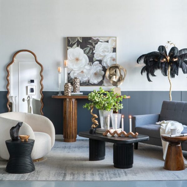 Artekko Trophy Χρυσό Μεταλλικό Επιτραπέζιο Διακοσμητικό (13x9x42)cm