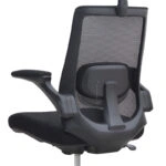 Καρέκλα γραφείου διευθυντική Belora Megapap με ύφασμα Mesh χρώμα μαύρο 63,5x62x117/127εκ.