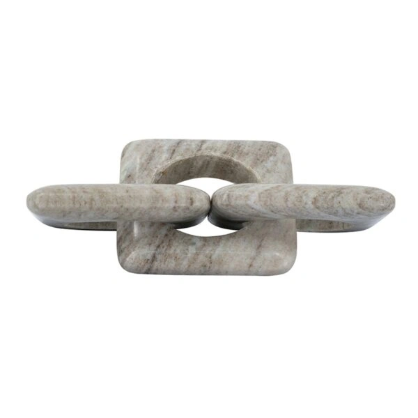 Artekko Marble Γκρι Μαρμάρινη Διακοσμητική Αλυσίδα (26x10x2.5)cm