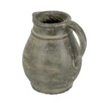 Artekko Antique Βάζο από Τερακότα σε Πράσινη με Μπεζ Αποχρώση (25x25x22.5)cm