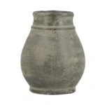 Artekko Antique Βάζο από Τερακότα σε Πράσινη με Μπεζ Αποχρώση (25x25x22.5)cm