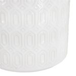 Artekko Planter Λευκά Κεραμικά Κασπώ (18x18x17)cm 2 pcs