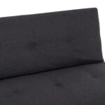 ΚΑΝΑΠΕΣ ΚΡΕΒΑΤΙ 2-ΘΕΣΙΟΣ KORO HM3304.01 ΓΚΡΙ PU ΔΕΡΜΑ 165x75x64Υεκ