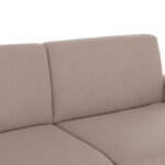 ΚΑΝΑΠΕΣ-ΚΡΕΒΑΤΙ ΜΕ ΑΝΑΔΙΠΛ.ΣΤΡΩΜΑ ETUDINE HM3311.02 ΜΠΕΖ ΥΦΑΣΜΑ 185x97x87Υεκ