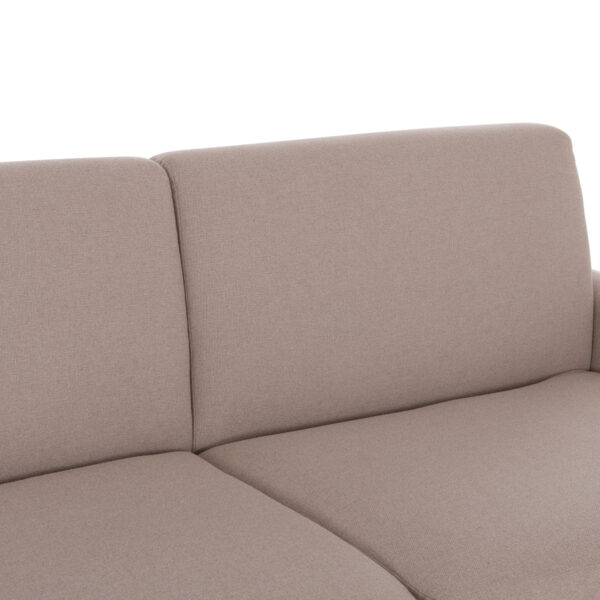 ΚΑΝΑΠΕΣ-ΚΡΕΒΑΤΙ ΜΕ ΑΝΑΔΙΠΛ.ΣΤΡΩΜΑ ETUDINE HM3311.02 ΜΠΕΖ ΥΦΑΣΜΑ 185x97x87Υεκ