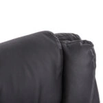 ΚΑΡΕΚΛΑ ΓΡΑΦΕΙΟΥ CANAN HM1201 ΜΑΥΡO PVC-ΜΑΥΡΟ NYLON-ΒΑΣΗ ΧΡΩΜΙΟΥ 69x48x98Υεκ.