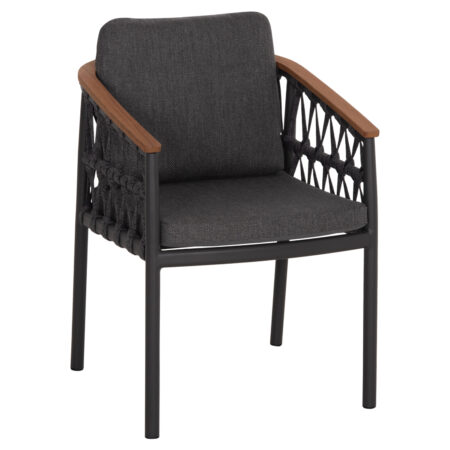 ΠΟΛΥΘΡΟΝΑ ΑΛΟΥΜΙΝΙΟΥ STREAM HM6427.01 ΣΚΟΥΡΟ ΓΚΡΙ ΣΧΟΙΝΙ & OLEFIN 59x63x85Υεκ.