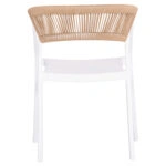 ΠΟΛΥΘΡΟΝΑ ΠΟΛΥΠΡΟΠΥΛΕΝΙΟΥ BOGI HM6240.01 ΛΕΥΚΗ ΜΕ ΜΠΕΖ ΣΧΟΙΝΙ 54x53x75Υεκ.