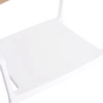 ΠΟΛΥΘΡΟΝΑ ΠΟΛΥΠΡΟΠΥΛΕΝΙΟΥ BOGI HM6240.01 ΛΕΥΚΗ ΜΕ ΜΠΕΖ ΣΧΟΙΝΙ 54x53x75Υεκ.