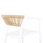 ΠΟΛΥΘΡΟΝΑ ΠΟΛΥΠΡΟΠΥΛΕΝΙΟΥ BOGI HM6240.01 ΛΕΥΚΗ ΜΕ ΜΠΕΖ ΣΧΟΙΝΙ 54x53x75Υεκ.