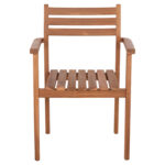 ΠΟΛΥΘΡΟΝΑ ΤΡΑΠΕΖΑΡΙΑΣ HENDER HM6329 ΞΥΛΟ ΤΕΑΚ ΣΕ ΦΥΣΙΚΟ 61x59x89Υεκ.