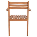 ΠΟΛΥΘΡΟΝΑ ΤΡΑΠΕΖΑΡΙΑΣ HENDER HM6329 ΞΥΛΟ ΤΕΑΚ ΣΕ ΦΥΣΙΚΟ 61x59x89Υεκ.