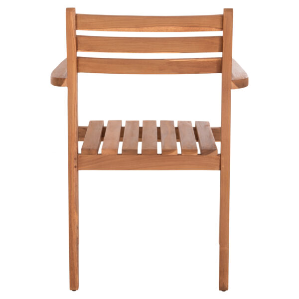 ΠΟΛΥΘΡΟΝΑ ΤΡΑΠΕΖΑΡΙΑΣ HENDER HM6329 ΞΥΛΟ ΤΕΑΚ ΣΕ ΦΥΣΙΚΟ 61x59x89Υεκ.