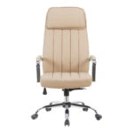 Καρέκλα γραφείου διευθυντή Morales  pu cappuccino 60x70x118-124εκ