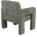 Πολυθρόνα ArteLibre VELORA Πράσινο Ύφασμα/Ξύλο 75x68x69cm