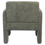 Πολυθρόνα ArteLibre VELORA Πράσινο Ύφασμα/Ξύλο 75x68x69cm