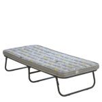 Κρεβάτι Σπαστό ArteLibre FLEXREST Με Στρώμα Πάχους 12cm Μαύρο Μέταλλο 180x80x33cm