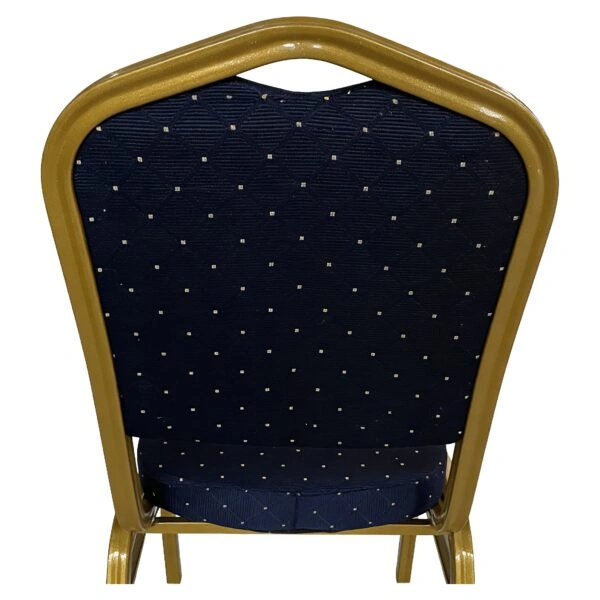 Καρέκλα Catering ArteLibre AUREVIA Μπλε/Χρυσό Ύφασμα/Μέταλλο 57x40x93cm