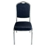 Καρέκλα Catering ArteLibre AUREVIA Μπλε/Ασημί Ύφασμα/Μέταλλο 57x40x93cm