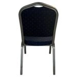 Καρέκλα Catering ArteLibre AUREVIA Μπλε/Ασημί Ύφασμα/Μέταλλο 57x40x93cm