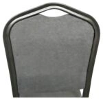 Καρέκλα Catering ArteLibre AUREVIA Γκρι/Ασημί Ύφασμα/Μέταλλο 57x40x93cm