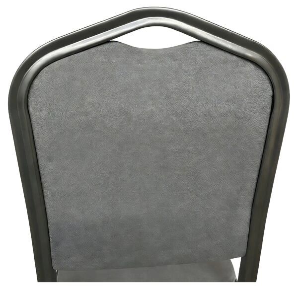 Καρέκλα Catering ArteLibre AUREVIA Γκρι/Ασημί Ύφασμα/Μέταλλο 57x40x93cm