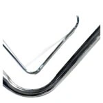 Καρέκλα Επισκέπτη ArteLibre LUCENTRA Μαύρο/Ασημί PU/Μέταλλο 51x49x79cm