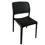 Καρέκλα Κήπου ArteLibre LUMINA Μαύρο PP 55x46x83cm