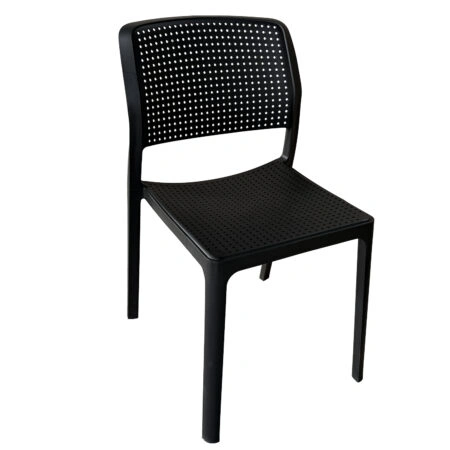 Καρέκλα Κήπου ArteLibre LUMINA Μαύρο PP 55x46x83cm
