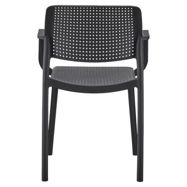 Πολυθρόνα Κήπου ArteLibre CALORA Μαύρο PP 55x54.5x83cm