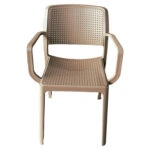 Πολυθρόνα Κήπου ArteLibre CALORA Cappuccino PP 55x54.5x83cm