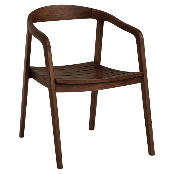 Καρέκλα Επαγγελματική ArteLibre SCHUMET RAMUS Καρυδί/Rubberwood Ξύλο 56x56x78cm