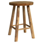 Σκαμπό Επαγγελματικό ArteLibre SEDATUS Καφέ Ξύλο 35x35x62cm