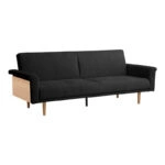 Καναπες-κρεβάτι Flexo  υφασμα ανθρακί 220x84.5x82εκ
