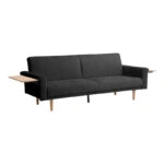 Καναπες-κρεβάτι Flexo  υφασμα ανθρακί 220x84.5x82εκ