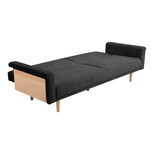 Καναπες-κρεβάτι Flexo  υφασμα ανθρακί 220x84.5x82εκ