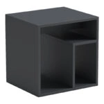 Βοηθητικό τραπέζι Doublo  ανθρακί 40x35x40εκ