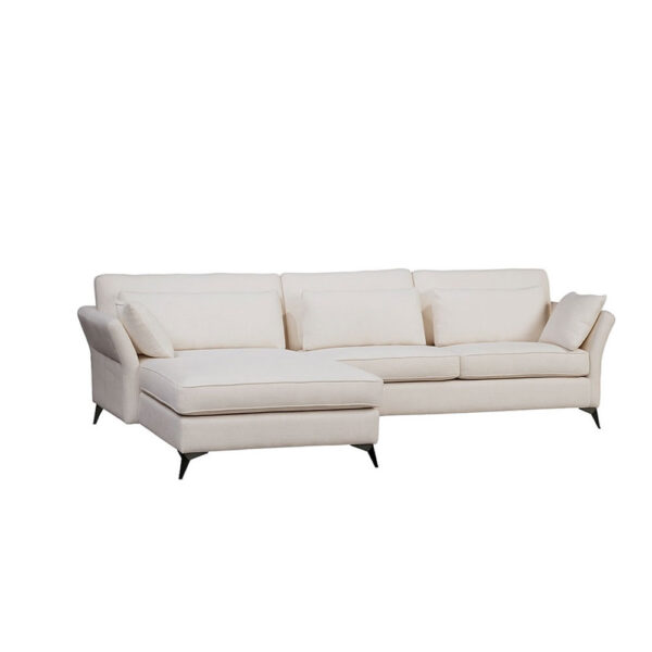 PARFAIT ΚΑΝΑΠΕΣ ΓΩΝΙΑ ΑΡΙΣΤΕΡΗ BEIGE LEGASY 15 307x185x92cm