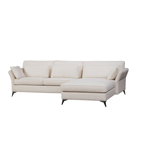 PARFAIT ΚΑΝΑΠΕΣ ΓΩΝΙΑ ΔΕΞΙΑ BEIGE LEGASY 15 307x185x92cm