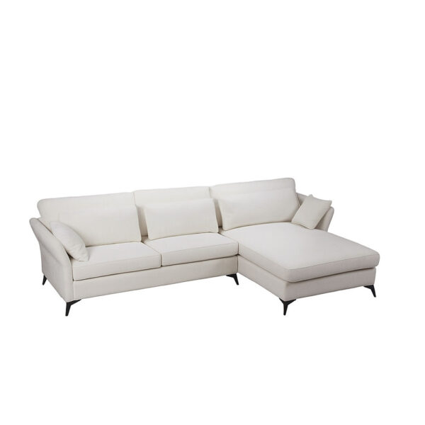 PARFAIT ΚΑΝΑΠΕΣ ΓΩΝΙΑ ΔΕΞΙΑ BEIGE LEGASY 15 307x185x92cm