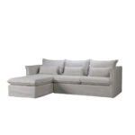 PROUD ΚΑΝΑΠΕΣ ΓΩΝΙΑ ΑΡΙΣΤΕΡΗ ΓΚΡΙ ΑΝΟΙΧΤΟ PUENTE 80 258x180x90