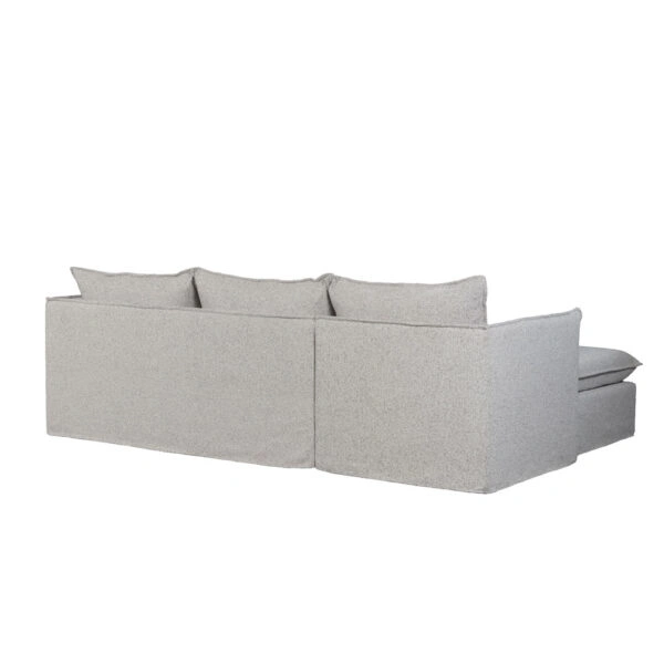 PROUD ΚΑΝΑΠΕΣ ΓΩΝΙΑ ΑΡΙΣΤΕΡΗ ΓΚΡΙ ΑΝΟΙΧΤΟ PUENTE 80 258x180x90