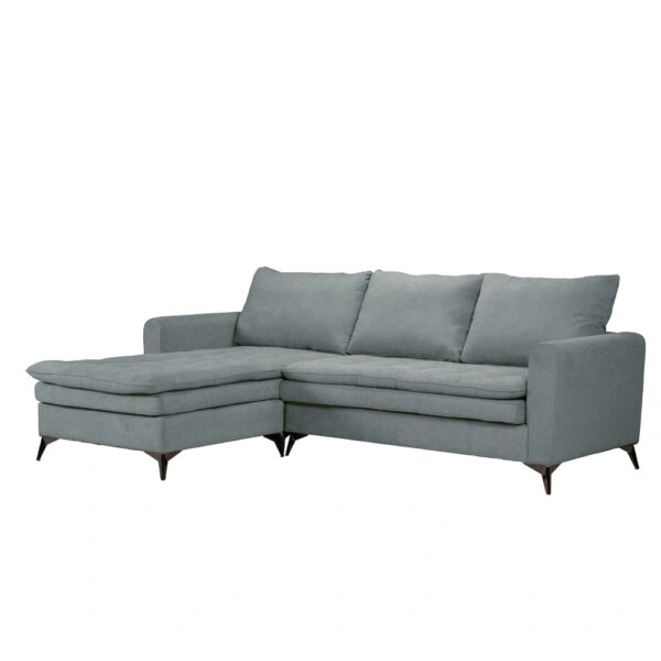 SCANDALO ΚΑΝΑΠΕΣ ΓΩΝΙΑ ΑΝΑΣΤΡΕΨΙΜΗ ΓΚΡΙ ASTI 13 265x188x99cm
