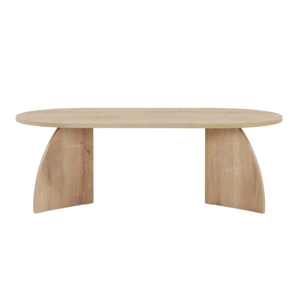 Τραπεζάκι σαλονιού Melina Megapap χρώμα sapphire oak 120x60x40εκ.