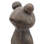 Artekko Animal Καφέ Διακοσμητικός Βάτραχος από Μαγνήσιο (31x17x34)cm