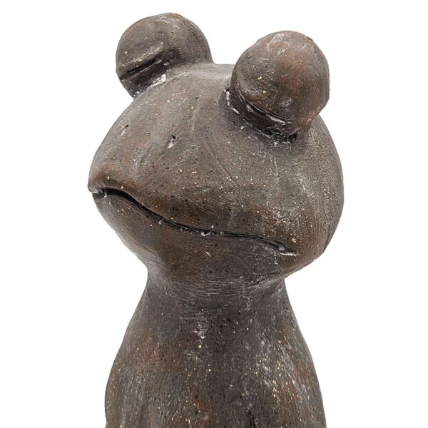 Artekko Animal Καφέ Διακοσμητικός Βάτραχος από Μαγνήσιο (31x17x34)cm