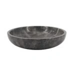 Artekko Marble Γκρι Μαρμάρινο Μπολ (21x21x4.5)cm
