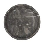 Artekko Marble Γκρι Μαρμάρινο Μπολ (21x21x4.5)cm