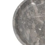 Artekko Marble Γκρι Μαρμάρινο Μπολ (21x21x4.5)cm